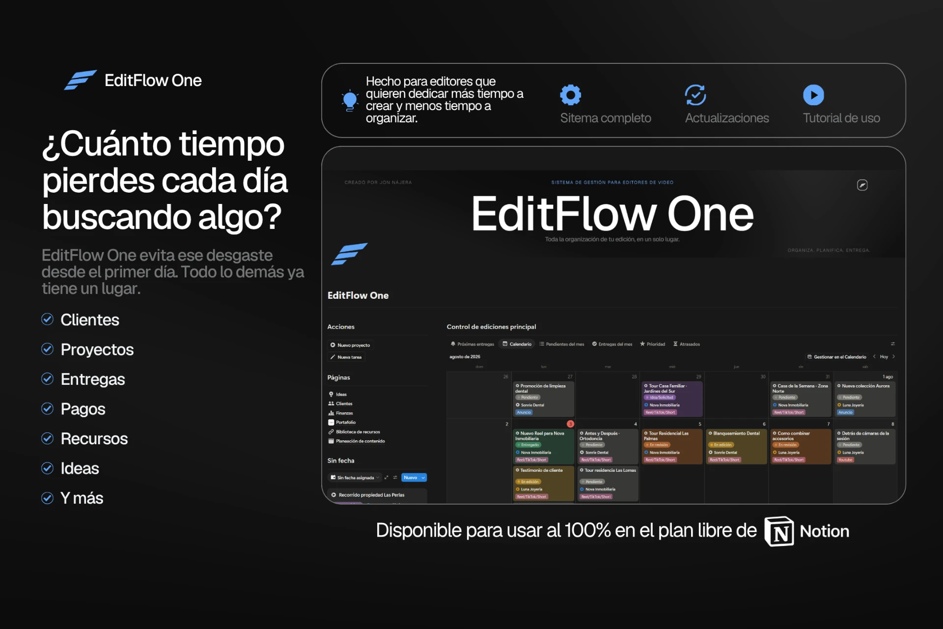 EditFlow One en Notion