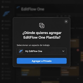 Añádelo a tu espacio de trabajo.