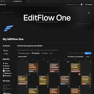 Empieza a editar.